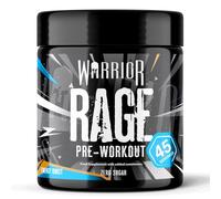Warrior Rage - Pre-Workout Powder - 392g - Energy Drink Supplement with Vitamin C, Beta Alanine and Creatine Gluconate - 45 Servings (Energy Burst)