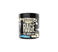 Warrior Rage Pre Workout Supplement Powder 392g - High Caffeine Energy & Focus - 45 Servings - Blazin' Blue Raspberry