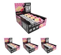 Warrior Raw Protein Bars 12 x 75g - High Protein Snacks, White Chocolate Cranberry - High Fibre Breakfast Bar, Low Sugar Meal Replacement Bars, Healthy Snacks On-the-Go, Rolled Oats Flapjack Multipack