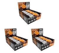 Warrior Raw Protein Bars - 20g Protein Per Bar - High Protein Snack Bars Multipack (12 or 24 Bars, 75g Each) - Low Sugar, High Fibre Breakfast & Meal Replacement Bar - Chocolate Orange Flapjack