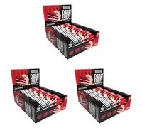 Warrior Raw Protein Bars - 20g Protein Per Bar - High Protein Snack Bars Multipack (12 or 24 Bars, 75g Each) - Low Sugar, High Fibre Breakfast & Meal Replacement Bar - Red Velvet Cake Flapjack