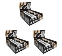 Warrior Raw Protein Bars - 20g Protein Per Bar - High Protein Snack Bars Multipack (12 or 24 Bars, 75g Each) - Low Sugar, High Fibre Breakfast & Meal Replacement Bar - Cookies and Cream Flapjack