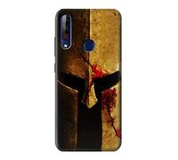 Warrior Spartan Helmet Case Cover For LG W30 Pro