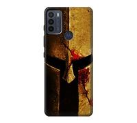 Warrior Spartan Helmet Case Cover For Motorola Moto G50