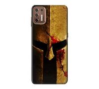 Warrior Spartan Helmet Case Cover For Motorola Moto G9 Plus