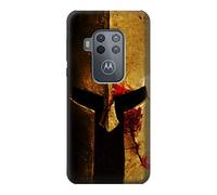 Warrior Spartan Helmet Case Cover For Motorola Moto One Zoom, Moto One Pro