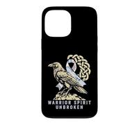 Warrior Spirit Unbroken - Viking Fight Lung Cancer - Norse Case for iPhone 13 Pro Max