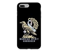 Warrior Spirit Unbroken - Viking Fight Lung Cancer - Norse Case for iPhone 7 Plus/8 Plus