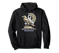 Warrior Spirit Unbroken - Viking Fight Lung Cancer - Norse Pullover Hoodie