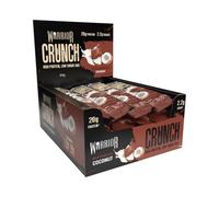 Warrior Supplements CRUNCH High Protein Bars 20g Protein Each Pack of 12x 64g, Milk Chocolate Coconut, 768 gram
