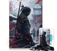 Warrior Sword 1000-piece Jigsaw Puzzles Brain Focus Game Expert Cutting Craftsmanship Fascinating Hobby for Idle Moments (50x75cm)