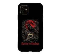 Warrior Swords And Shadows Dark Fantasy Knight Case for iPhone 11