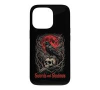 Warrior Swords And Shadows Dark Fantasy Knight Case for iPhone 13 Pro