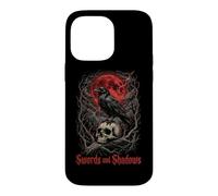 Warrior Swords And Shadows Dark Fantasy Knight Case for iPhone 14 Pro Max