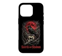 Warrior Swords And Shadows Dark Fantasy Knight Case for iPhone 16 Pro