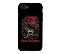 Warrior Swords And Shadows Dark Fantasy Knight Case for iPhone SE (2020) / 7/8