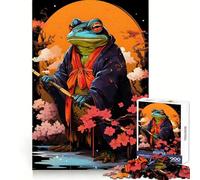 Warrior Toad Warrior Frog 1000 Piece Teenager Puzzles Logic Ability Peaceful Recreation Crisp Edges Memorable Gift (50x75cm)