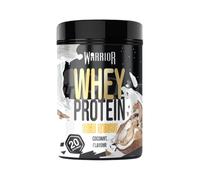 Warrior Whey Protein Powder 500g - Up to 36g* Protein per Shake - Low Sugar - Muscle Growth and Recovery Drink - Amazing Taste - 20 Servings - GMP Certified (Coconut)