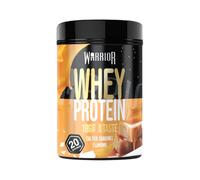 Warrior Whey Protein Powder 500g - Up to 36g* Protein per Shake - Low Sugar - Muscle Growth and Recovery Drink - Amazing Taste - 20 Servings - GMP Certified (Salted Caramel)