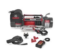 Warrior Winches Samurai Electric Winch V2 8000lb Next-Gen Premium - High Power Series Wound Motor, External Braking System, Double Sealed, Steel Planetary Gearing & Fittings (12 V, Synthetic Rope)