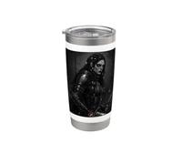 Warrior with Swords Stainless Steel Insulated Tumbler