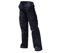 Warrior Women's Cargo Workwear Trousers in Navy | Size: 30R Warrior Navy 30R