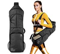 WARRIOR2 Yoga Mat Bags for Women & Men Fits 1/2" Thick Mat, Travel Yoga Backpack with Mat Holder, Large Pockets for Accessories & Water Bottles | Zipper Yoga Mat Bag Carrier