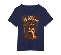 Warriors 9 Warriors T-Shirt, Women's Plus, Navy Blue, 2X