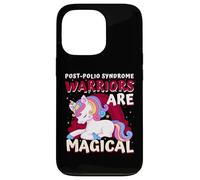 Warriors Are Magical Post-Polio Syndrome Awareness Unicorn Case for iPhone 13 Pro
