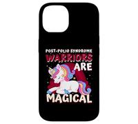 Warriors Are Magical Post-Polio Syndrome Awareness Unicorn Case for iPhone 14