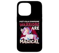 Warriors Are Magical Post-Polio Syndrome Awareness Unicorn Case for iPhone 14 Pro Max