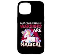 Warriors Are Magical Post-Polio Syndrome Awareness Unicorn Case for iPhone 15