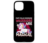 Warriors Are Magical Post-Polio Syndrome Awareness Unicorn Case for iPhone 15 Plus