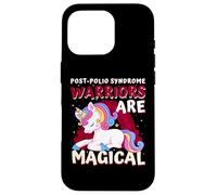 Warriors Are Magical Post-Polio Syndrome Awareness Unicorn Case for iPhone 16 Pro