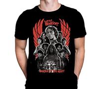 Warriors Armies of The Night Mens Tshirt Classic Thriller Movie Art Print, Black Graphic T-Shirt, Movie Poster Tee