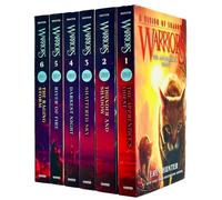 Warriors Cat A Vision of Shadows Series Books 1 - 6 Series 6 Collection Set By Erin Hunter (Apprentice's Quest, Thunder and Shadow, Shattered Sky, Darkest Night, River of Fire & Raging Storm)