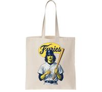warriors gang the Furies Canvas Tote Bag - Reusable Cotton Shopping Bag, Natural