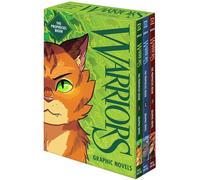 Warriors Graphic Novel 3 Books Box Set by Erin Hunter Prophecies Begin Books 1-3