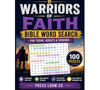 Warriors of Faith Bible Word Search: Large Print Christian Puzzle Book with Scripture Verses, Heroes of the Bible & Inspirational Word Finds for ... Believers (Kingdom Word Search Collection)