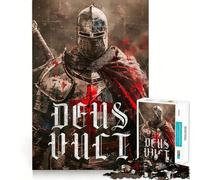 Warriors of The Cross Jigsaw for Teenagers1000 Pieces Mind Boost Game Firm Fit Secure Assembly Bonding Activity for Loved Ones (38x26cm)