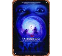 Warriors of Virtue Movie Poster Retro Metal Sign Vintage TIN Sign for Plaque Cafe Bar Home Wall Decor Art Sign Gift 12 X 8 inch