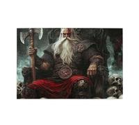 Warriors With Axes And Shields 1000 Piece Jigsaw Puzzles For Adults Wooden Puzzles For Adults Gifts Home Decor