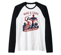 Wars and Sawa Polish Legend Defenders Design Raglan Baseball Tee