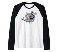 Wars Sawa Legend Warsaw Mermaid Street Art Graffiti Raglan Baseball Tee
