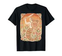 Warsaw Mermaid Folk Art Polska Myth Warrior T-Shirt