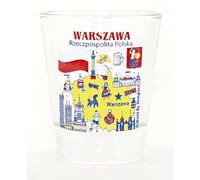 Warsaw (Warszawa) Poland Great Polish Cities Collection Shot Glass