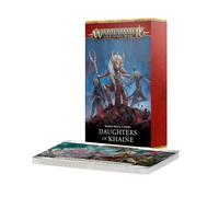 Games Workshop - Warhammer - Age of Sigmar - Warscroll Cards: Daughters of Khaine