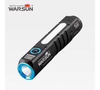 Warsun Powerful LED Flashlight Magnet Rechargeable Torch Light Portable Lantern 8 Modes Hand Lamp For Camping Hiking Emergen