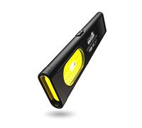 WARSUN EDC Torch, Flat Torch, Small Pocket Torch, Everyday Carry, Thin LED Magnetic Torch, USB-C Rechargeable, COB Side Light, Multi-Mode Torch