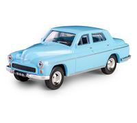 Warszawa M-20 Polish Fire Brigade Legendary Car Model Diecast Red 1:43 Daffi
